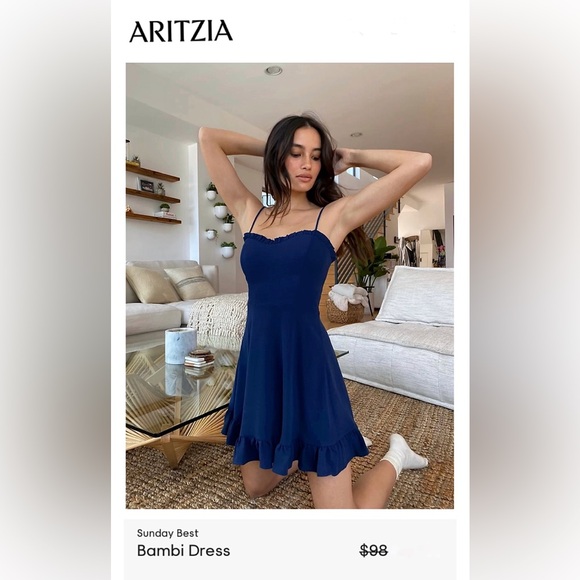 ARITZIA SUNDAY BEST Bambi Dress - Picture 5 of 6